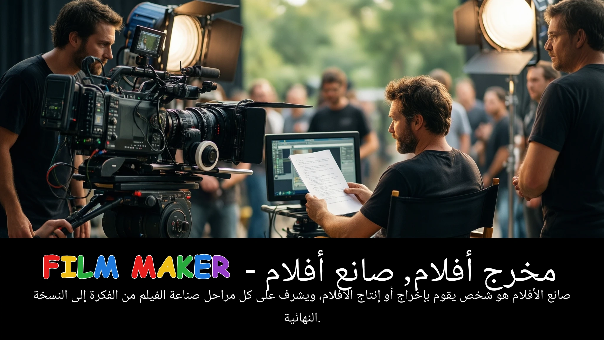 Arabic Illustration for film maker